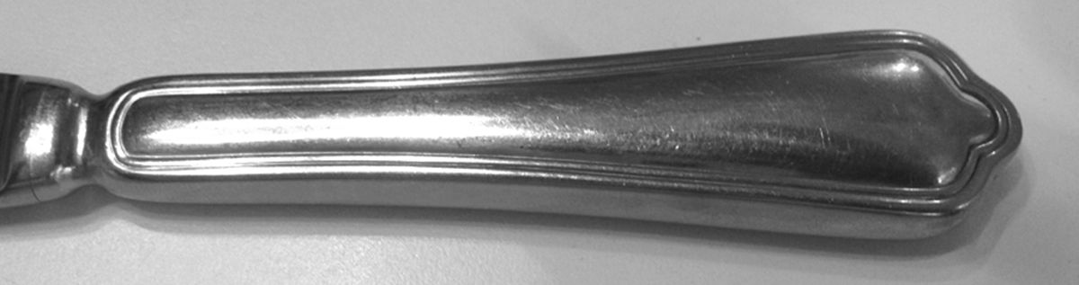 CDW14 (Stainless) Modern Hollow Knife by Calderoni Flatware-1