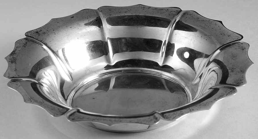 468 (Sterling, Hollowware) 6" Bon Bon Bowl by Clarence Vanderbilt-1