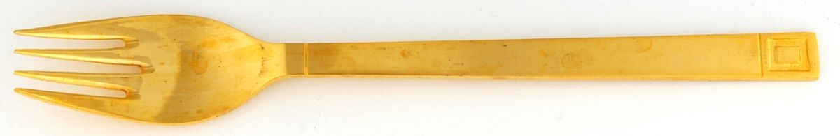CSM31G (Gold Electroplate) Fork by Cosmos Products Company-1