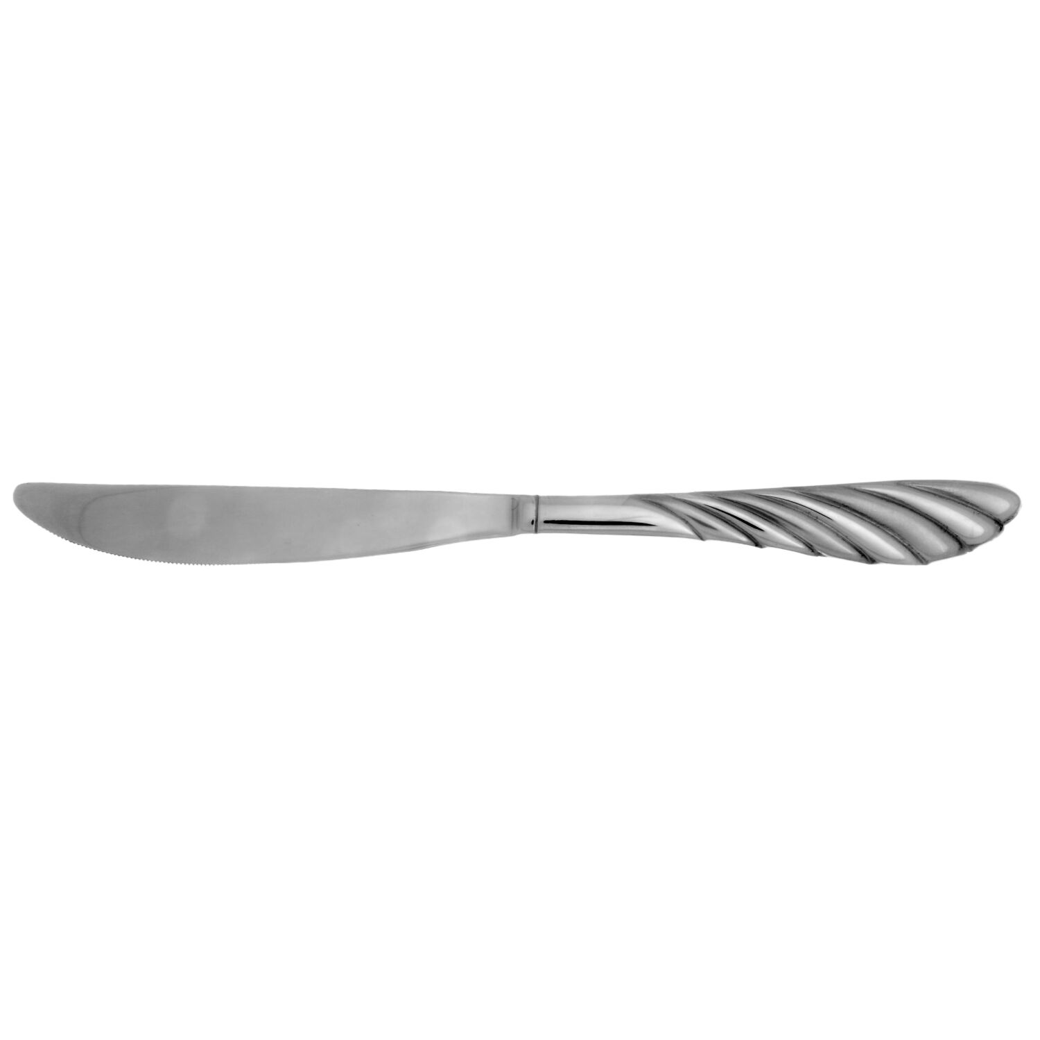 La Plume (Stainless) Modern Solid Knife by Cuisinart Flatware-1