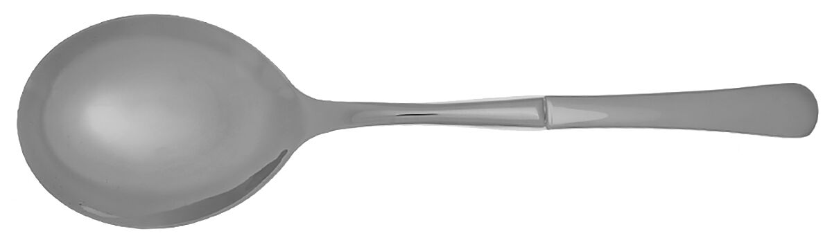 Trevoux (Stainless) Casserole Spoon with Smooth Stainless Bowl HC by Cuisinart Flatware-1