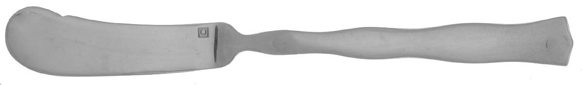 Juille (Stainless) Flat Handle Butter Spreader by Cuisinart Flatware-1