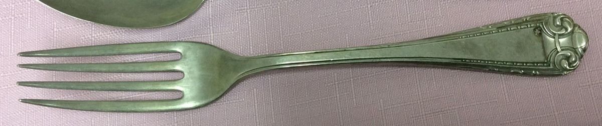 CVA4 (Silverplate) Fork by Colonial Silver -1