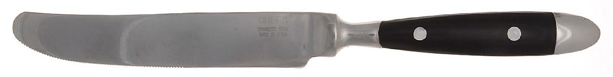 Bistro-Black (Stainless) New French Solid Knife by Chefs-1