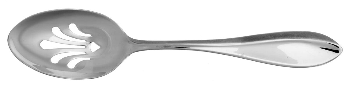 Carbay (Stainless) Pierced Tablespoon (Serving Spoon) by Cuisinart Flatware-1