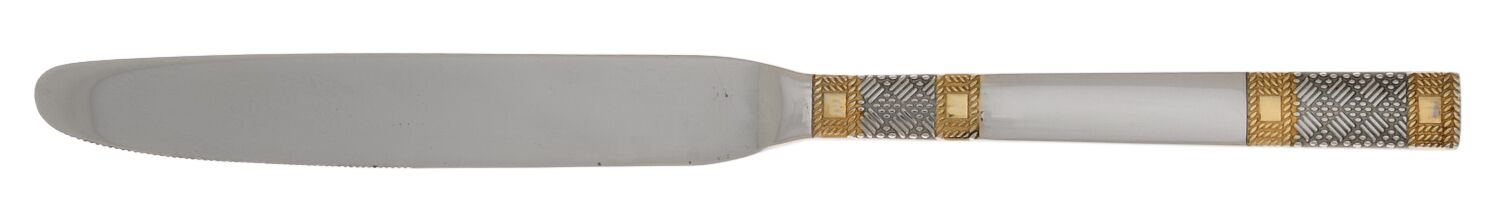 Corine (Stainless) Modern Solid Knife by Cuisinart Flatware-1