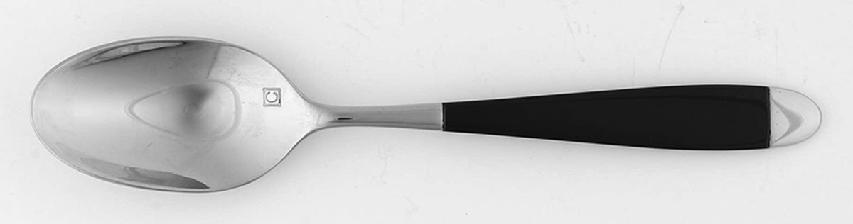 Beille-Black (Stainless) Teaspoon by Cuisinart Flatware-1