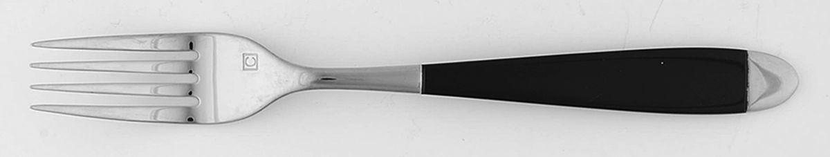 Beille-Black (Stainless) Individual Salad Fork by Cuisinart Flatware-1