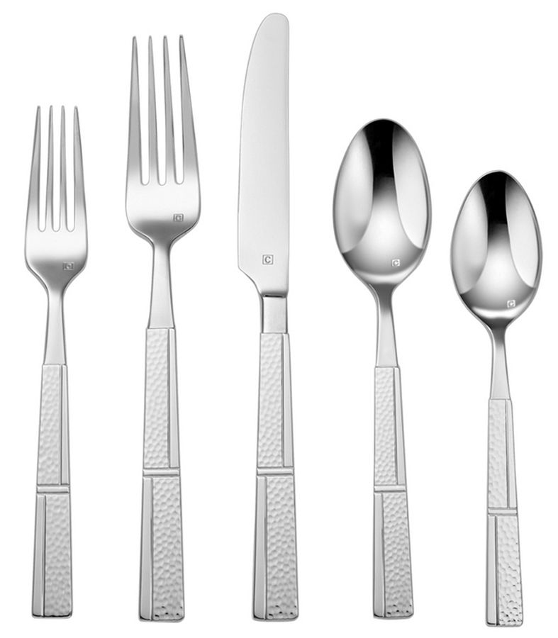 Yisel (Stainless) Fork by Cuisinart Flatware-1