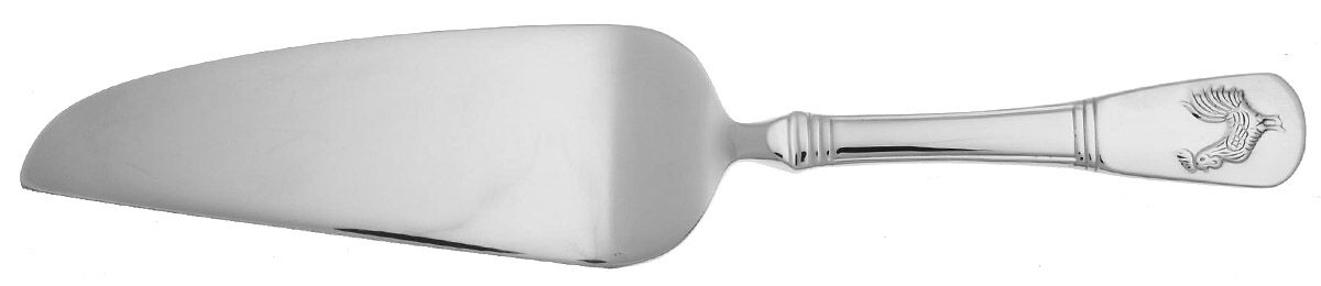 French Rooster (Stainless) Pie and Cake Server with Stainless Blade HC by Cuisinart Flatware-1