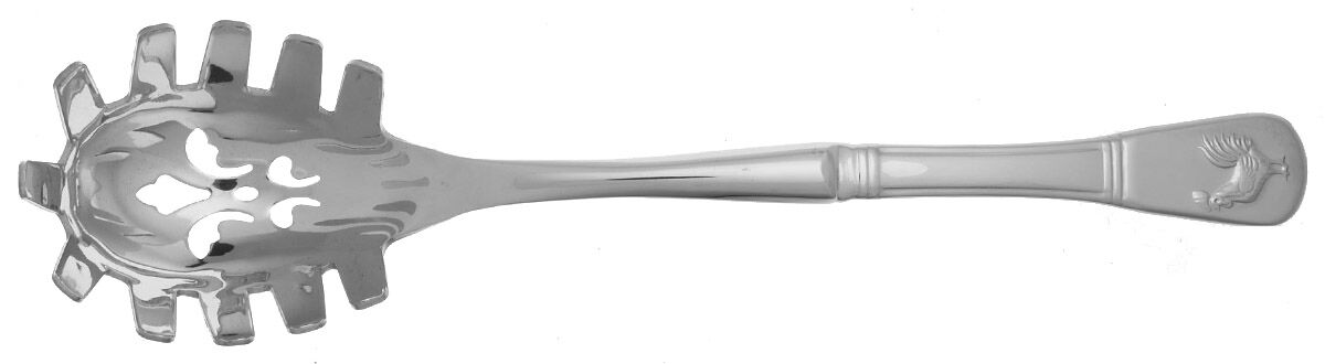 French Rooster (Stainless) Pasta Server with Stainless Bowl HC by Cuisinart Flatware-1