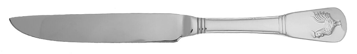 French Rooster (Stainless) Steak Knife Individual Hollow, No Serrate HC by Cuisinart Flatware-1