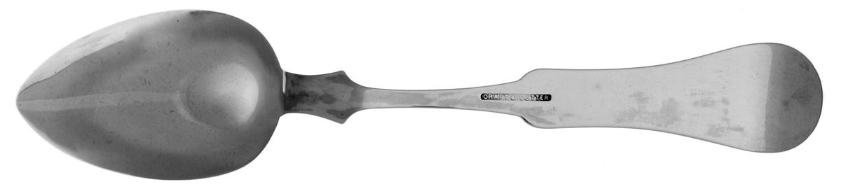 Coin Silver Flatware Tablespoon (Serving Spoon) by Craft & Cutter-2