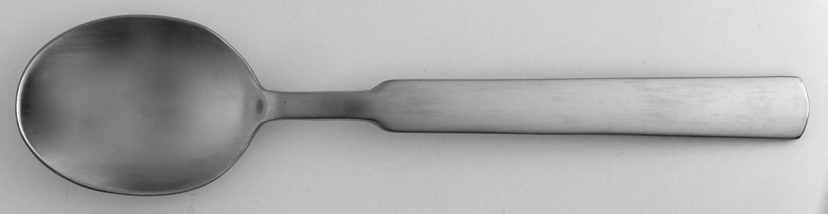 Axel (Stainless) Place/Oval Soup Spoon by Crate & Barrel Flatware-1