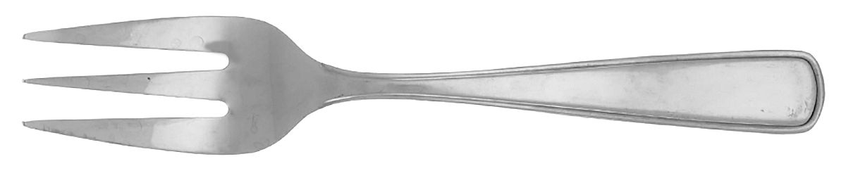 Nevada (Stainless) Medium Solid Cold Meat Serving Fork by Cambridge Silver-1