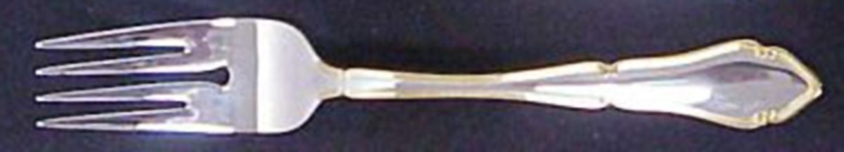 Sonata Gold Accent (Stainless) Individual Salad Fork by Cambridge Silver-1