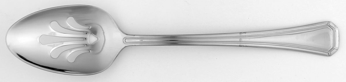 Jacalyn (Stainless) Pierced Tablespoon (Serving Spoon) by Cuisinart Flatware-1