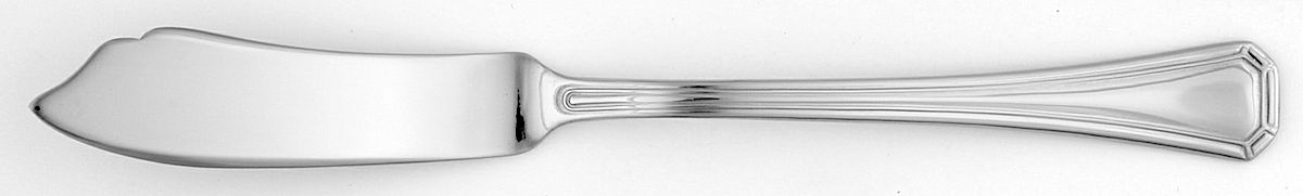 Jacalyn (Stainless) Flat Handle Master Butter Knife by Cuisinart Flatware-1
