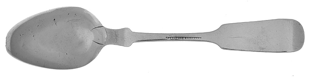 Coin Silver Flatware Teaspoon by Canfield & Brother-2