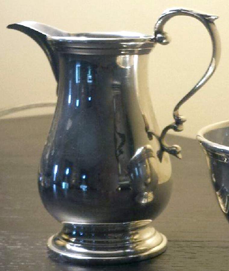 1792 (Sterling, Hollowware) Mini Creamer by Currier & Roby-1