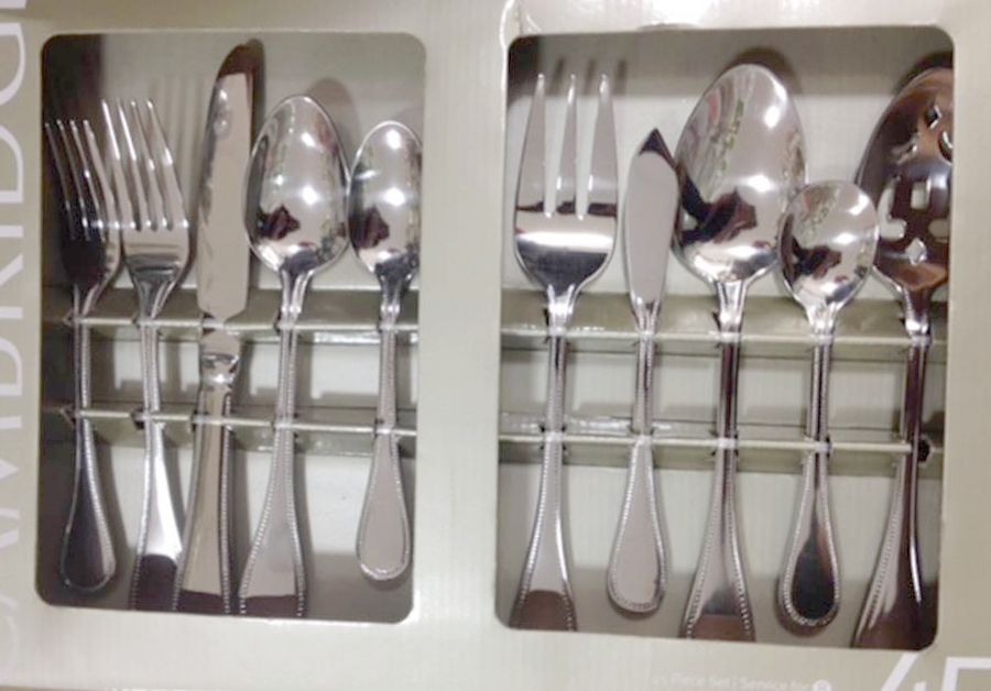 Oyster Bay (Stainless) Medium Solid Cold Meat Serving Fork by Cambridge Silver-1