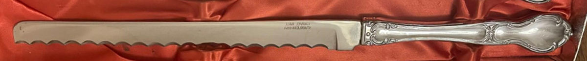 CVH16 (Stainless) Bread Knife with Stainless Blade by Carvel Hall-1