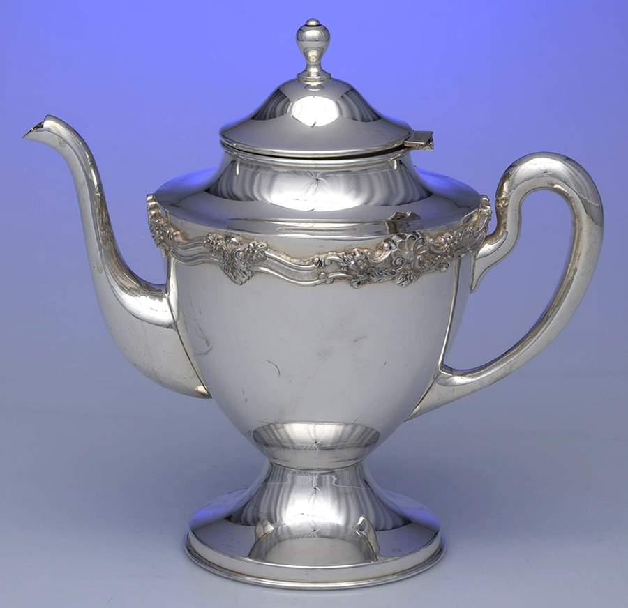 CQT1 (Sterling, Hollowware) Teapot by Conquistador-1