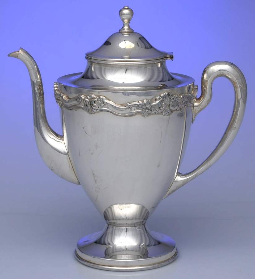 CQT1 (Sterling, Hollowware) Coffee Pot by Conquistador-1
