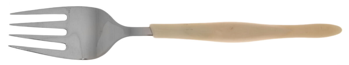 CUE3 (Stainless) Large Solid Cold Meat Serving Fork by Cutco Silver-1