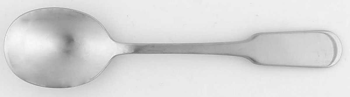 Jax (Stainless) Teaspoon by Crate & Barrel Flatware-1