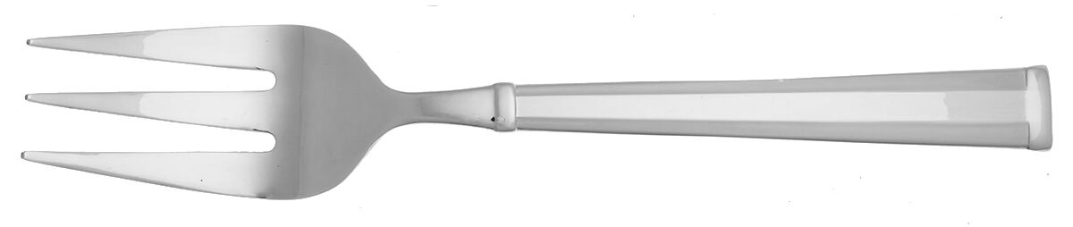 Audrey (Stainless) Medium Solid Cold Meat Serving Fork by Cambridge Silver-1