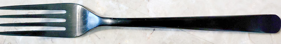 Julie-Black Satin (Stainless) Individual Salad Fork by Cambridge Silver-1