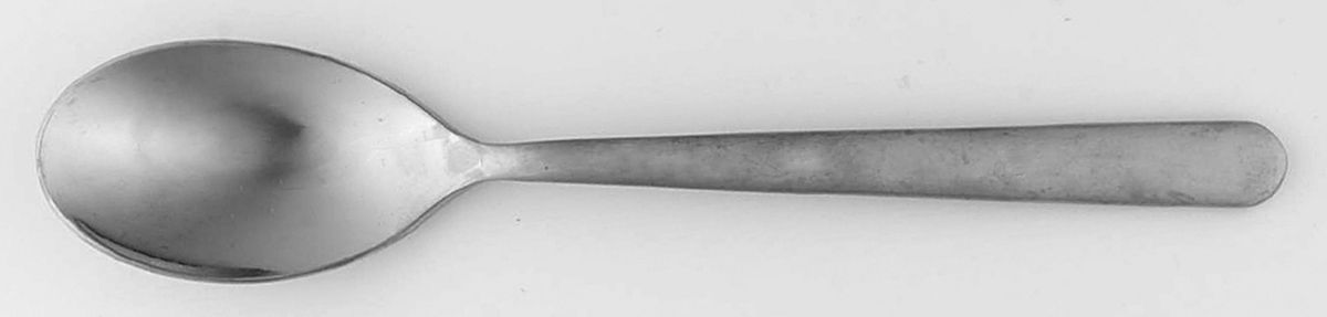 Penelope Sand (Stainless) Place/Oval Soup Spoon by Cambridge Silver-1