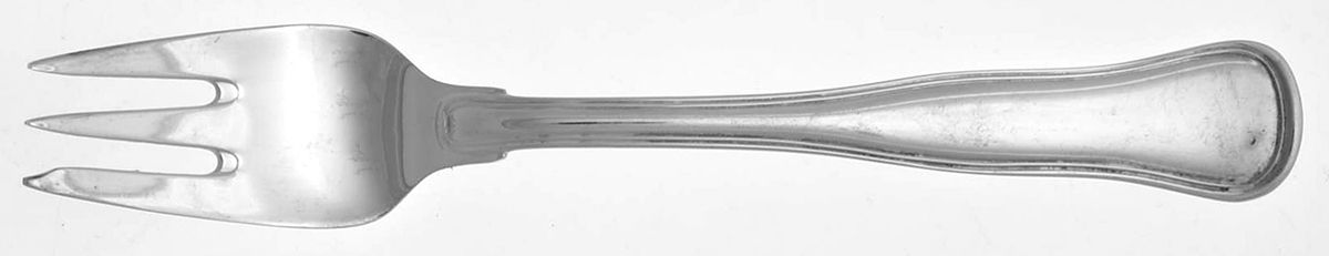 Old Danish (Silverplate) Individual Salad Fork by Cohr-1