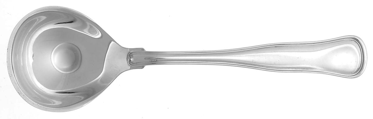 Old Danish (Silverplate) Solid Gravy Ladle by Cohr-1