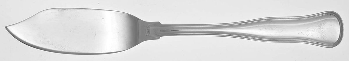 Old Danish (Silverplate) Individual Solid Fish Knife by Cohr-1