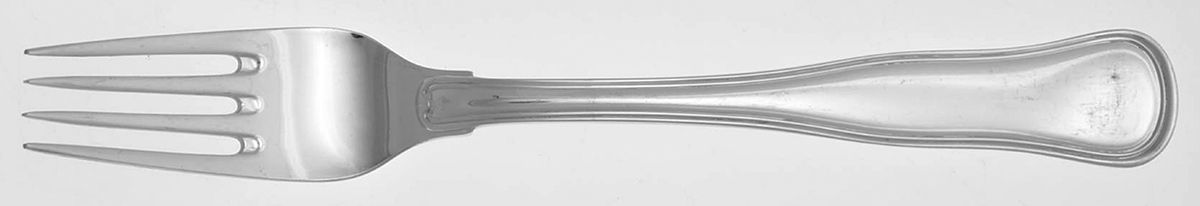 Old Danish (Silverplate) Individual Solid Fish Fork by Cohr-1