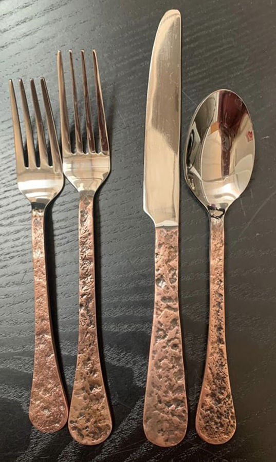Kashmira-Copper (Stainless) New French Solid Knife by Cambridge Silver-1