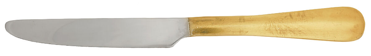 Devi-Brass (Stainless) New French Solid Knife by Cambridge Silver-1