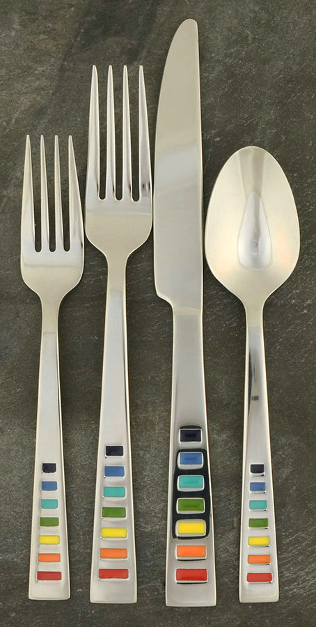 Fiesta-Celebration (Stainless) 4 Piece Place Setting by Cambridge Silver-1