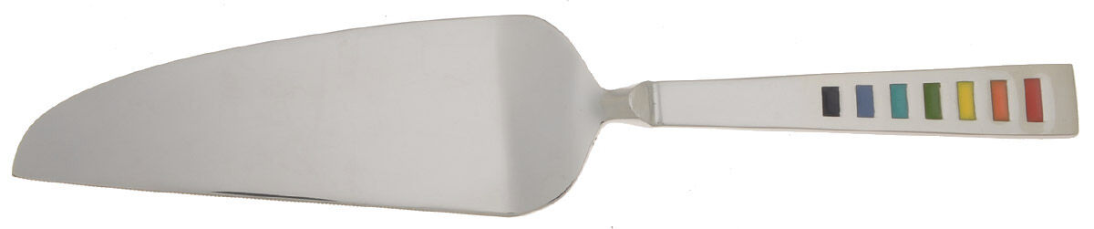 Fiesta-Celebration (Stainless) Pie and Cake Server with Stainless Blade HC by Cambridge Silver-1