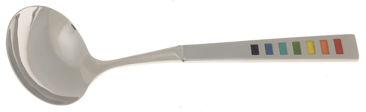 Fiesta-Celebration (Stainless) Gravy Ladle with No Spout Stainless Bowl HC by Cambridge Silver-1