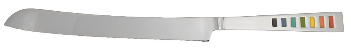 Fiesta-Celebration (Stainless) Wedding Cake Knife with Stainless Blade HC by Cambridge Silver-1