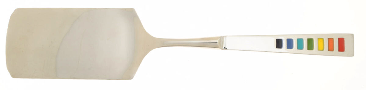 Fiesta-Celebration (Stainless) Lasagna Server with Stainless Blade HC by Cambridge Silver-1