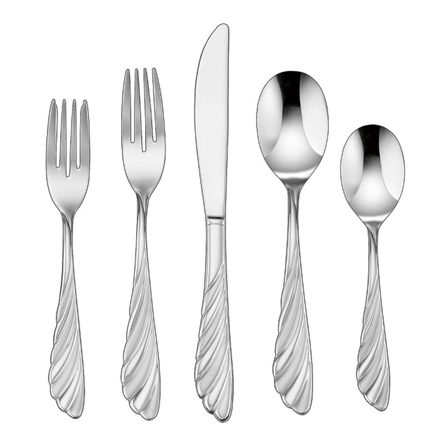 Abelle (Stainless) Fork by Cuisinart Flatware-1