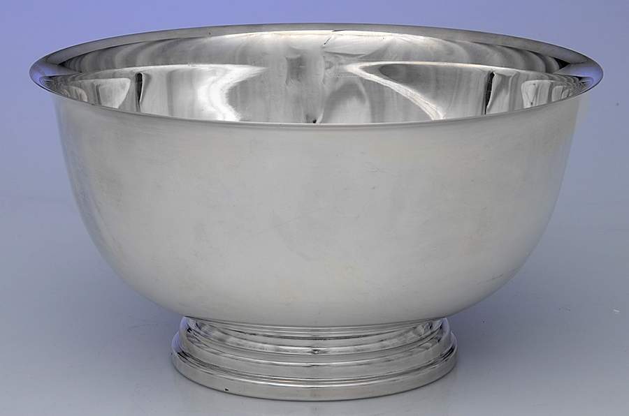 Paul Revere Bowls (Silverplate, Hollowware) 9" Paul Revere Bowl by Cheshire Silver-1