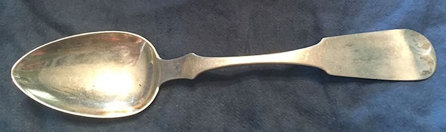 Coin Silver Flatware Teaspoon by A Conrery-1