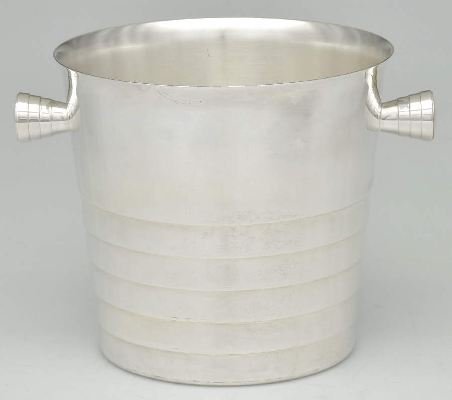 Folio (Silverplate, Hollowware) Ice Bucket by Christofle France-1