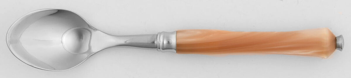 Pluton Pearly Horn (Stainless) Teaspoon by Capdeco-1