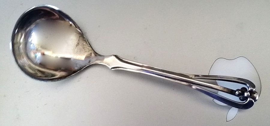 COH28 (Sterling) Solid Gravy Ladle by Cohr-1